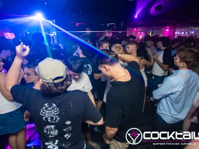 A professional photo of guests enjoying themselves at Cocktails Nightclub from our gallery.