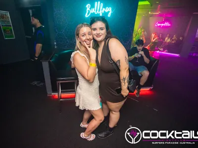 A professional photo of guests enjoying themselves at Cocktails Nightclub from our gallery.