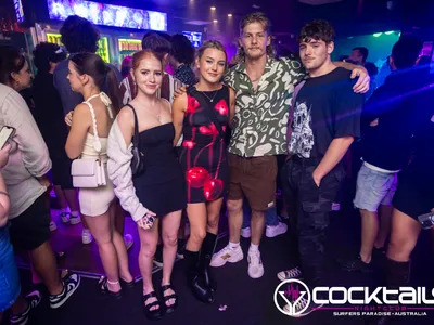 A professional photo of guests enjoying themselves at Cocktails Nightclub from our gallery.