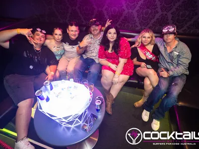 A professional photo of guests enjoying themselves at Cocktails Nightclub from our gallery.