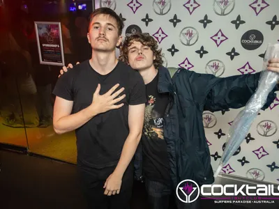 A professional photo of guests enjoying themselves at Cocktails Nightclub from our gallery.