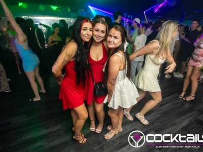 A professional photo of guests enjoying themselves at Cocktails Nightclub from our gallery.