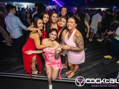 A professional photo of guests enjoying themselves at Cocktails Nightclub from our gallery.