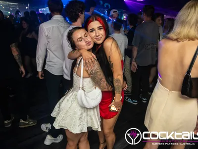 A professional photo of guests enjoying themselves at Cocktails Nightclub from our gallery.