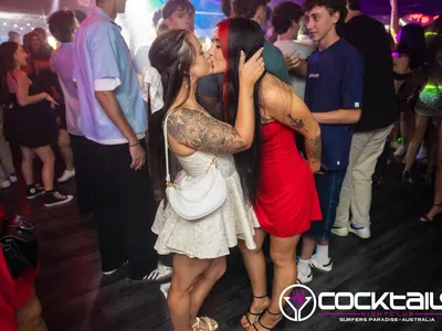 A professional photo of guests enjoying themselves at Cocktails Nightclub from our gallery.