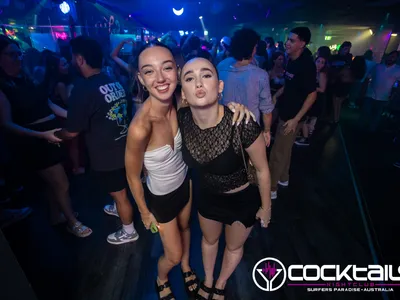 A professional photo of guests enjoying themselves at Cocktails Nightclub from our gallery.