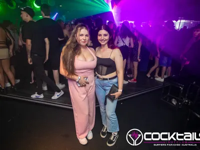 A professional photo of guests enjoying themselves at Cocktails Nightclub from our gallery.