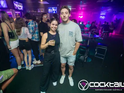 A professional photo of guests enjoying themselves at Cocktails Nightclub from our gallery.