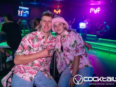 A professional photo of guests enjoying themselves at Cocktails Nightclub from our gallery.