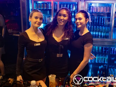 A professional photo of guests enjoying themselves at Cocktails Nightclub from our gallery.