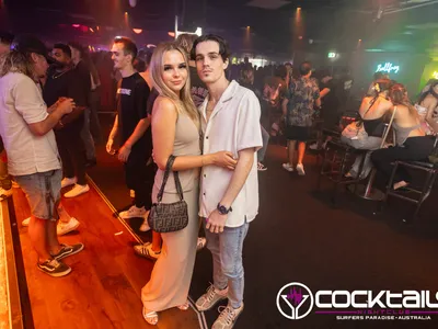 A professional photo of guests enjoying themselves at Cocktails Nightclub from our gallery.