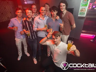 A professional photo of guests enjoying themselves at Cocktails Nightclub from our gallery.