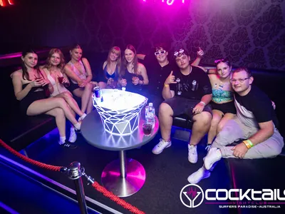 A professional photo of guests enjoying themselves at Cocktails Nightclub from our gallery.