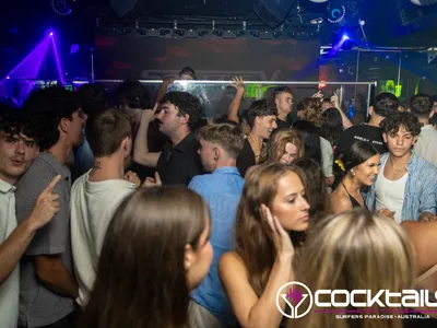 A professional photo of guests enjoying themselves at Cocktails Nightclub from our gallery.