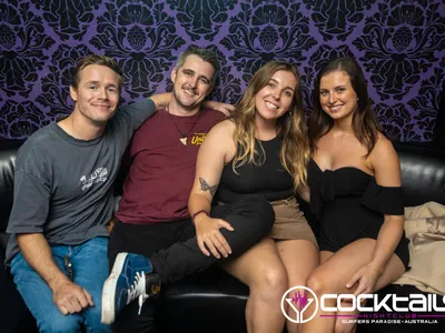 A professional photo of guests enjoying themselves at Cocktails Nightclub from our gallery.