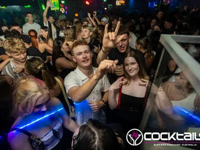 A professional photo of guests enjoying themselves at Cocktails Nightclub from our gallery.