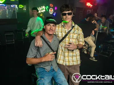 A professional photo of guests enjoying themselves at Cocktails Nightclub from our gallery.