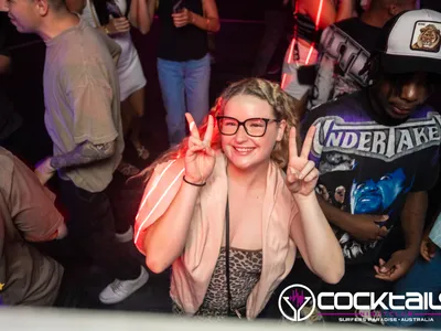 A professional photo of guests enjoying themselves at Cocktails Nightclub from our gallery.