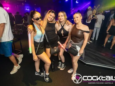 A professional photo of guests enjoying themselves at Cocktails Nightclub from our gallery.