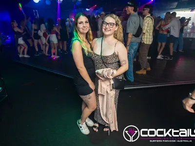 A professional photo of guests enjoying themselves at Cocktails Nightclub from our gallery.