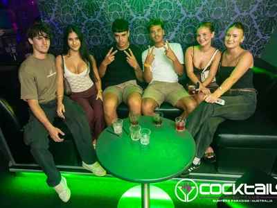 A professional photo of guests enjoying themselves at Cocktails Nightclub from our gallery.