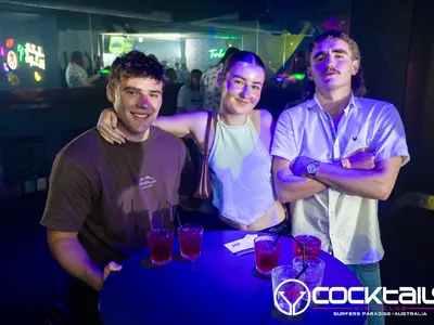 A professional photo of guests enjoying themselves at Cocktails Nightclub from our gallery.