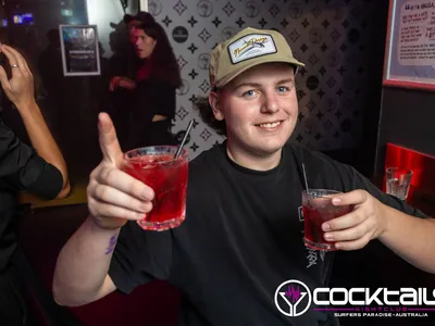 A professional photo of guests enjoying themselves at Cocktails Nightclub from our gallery.