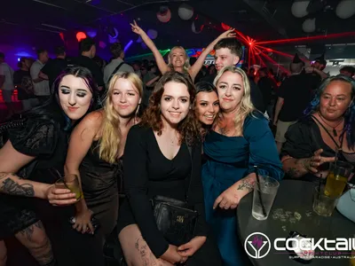 A professional photo of guests enjoying themselves at Cocktails Nightclub from our gallery.