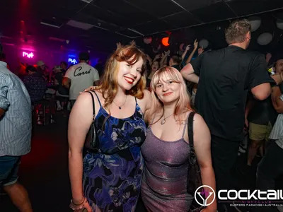 A professional photo of guests enjoying themselves at Cocktails Nightclub from our gallery.