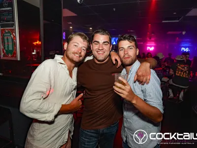 A professional photo of guests enjoying themselves at Cocktails Nightclub from our gallery.