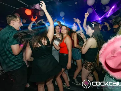 A professional photo of guests enjoying themselves at Cocktails Nightclub from our gallery.