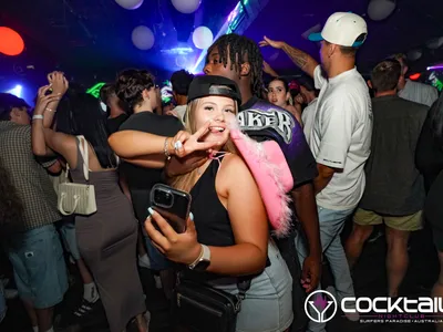 A professional photo of guests enjoying themselves at Cocktails Nightclub from our gallery.