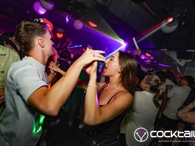 A professional photo of guests enjoying themselves at Cocktails Nightclub from our gallery.