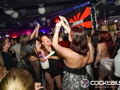 A professional photo of guests enjoying themselves at Cocktails Nightclub from our gallery.