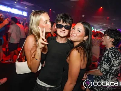 A professional photo of guests enjoying themselves at Cocktails Nightclub from our gallery.