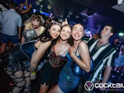 A professional photo of guests enjoying themselves at Cocktails Nightclub from our gallery.