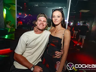 A professional photo of guests enjoying themselves at Cocktails Nightclub from our gallery.