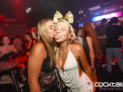 A professional photo of guests enjoying themselves at Cocktails Nightclub from our gallery.