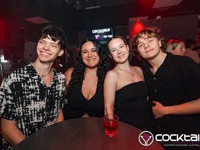 A professional photo of guests enjoying themselves at Cocktails Nightclub from our gallery.