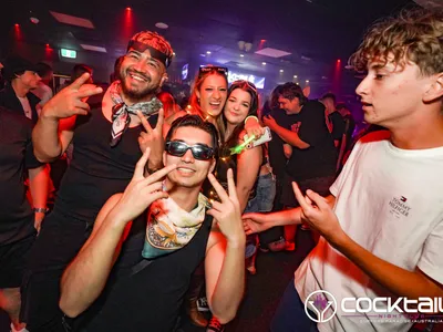 A professional photo of guests enjoying themselves at Cocktails Nightclub from our gallery.