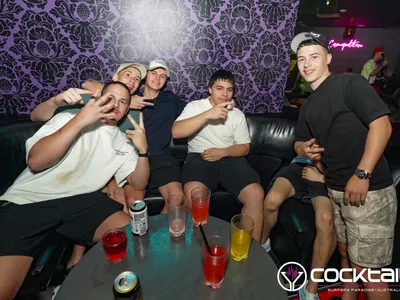 A professional photo of guests enjoying themselves at Cocktails Nightclub from our gallery.