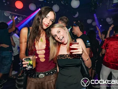 A professional photo of guests enjoying themselves at Cocktails Nightclub from our gallery.