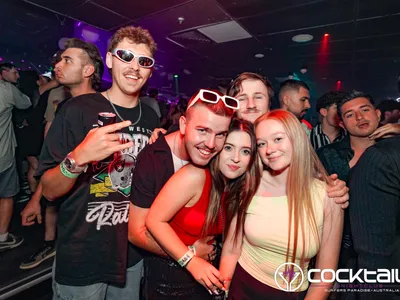 A professional photo of guests enjoying themselves at Cocktails Nightclub from our gallery.