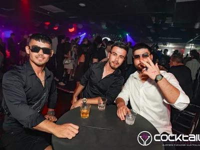 A professional photo of guests enjoying themselves at Cocktails Nightclub from our gallery.