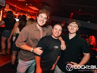 A professional photo of guests enjoying themselves at Cocktails Nightclub from our gallery.