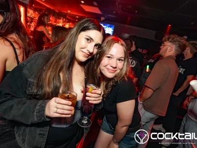 A professional photo of guests enjoying themselves at Cocktails Nightclub from our gallery.