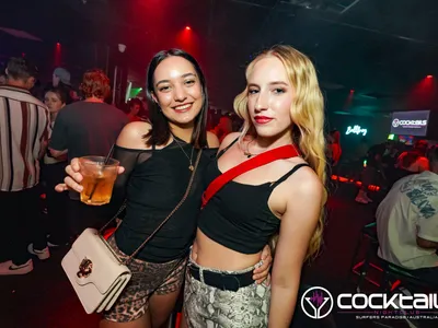 A professional photo of guests enjoying themselves at Cocktails Nightclub from our gallery.