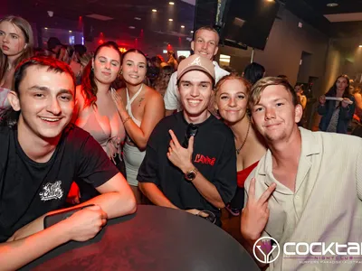 A professional photo of guests enjoying themselves at Cocktails Nightclub from our gallery.