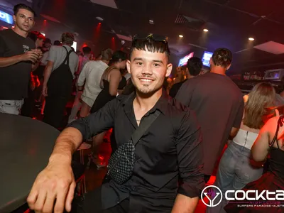 A professional photo of guests enjoying themselves at Cocktails Nightclub from our gallery.