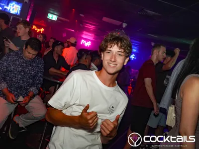 A professional photo of guests enjoying themselves at Cocktails Nightclub from our gallery.